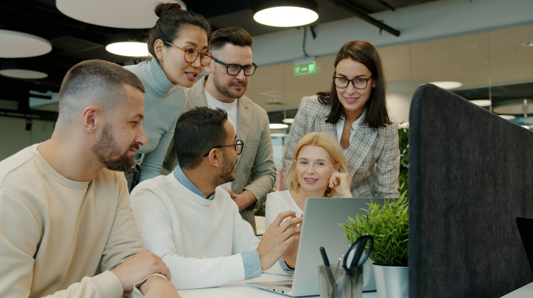 office professionals collaborating